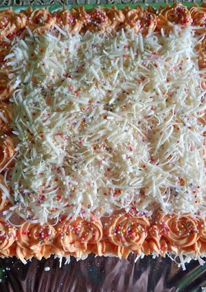 Foto resep Rainbow cake kukus