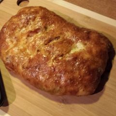 A picture of Steve's Chicken Spinach Stromboli.