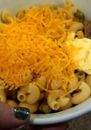 A picture of All in One Noodle Dinner.
