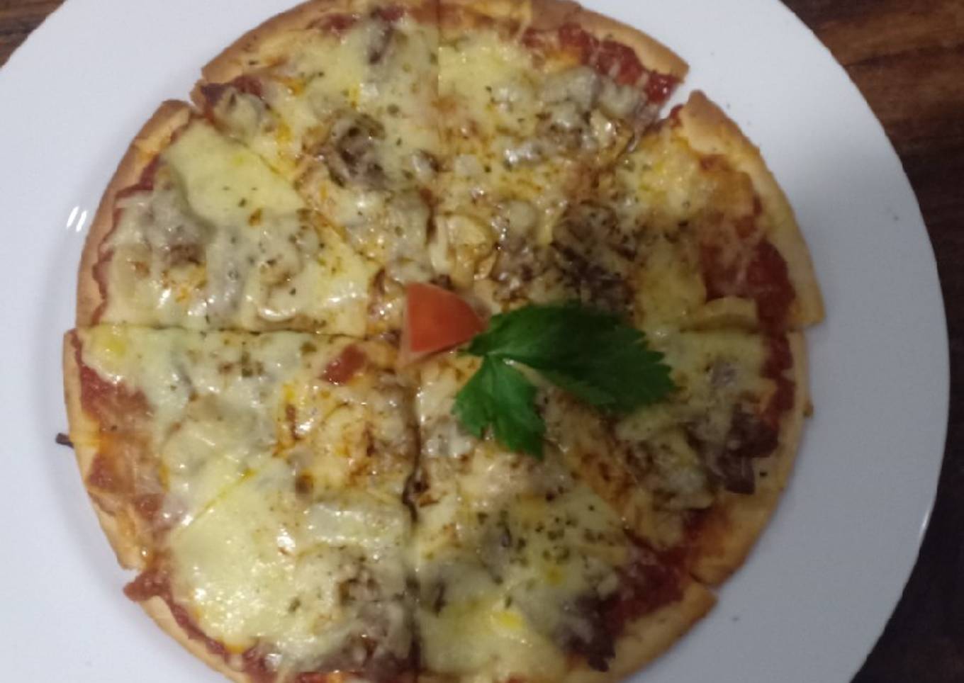 Pizza beef dan jamur