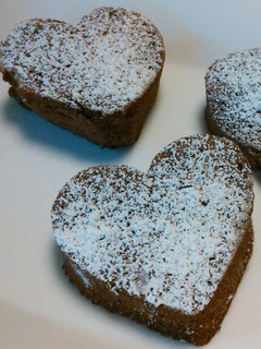 A picture of Speedy Chocolate Cake in the Microwave with Pancake Mix.