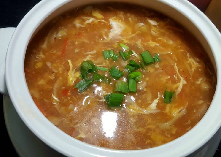 Easiest Way to Make Speedy Hot n Sour Soup 🌶😋