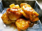 A picture of scallops soy sauce