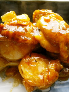 A picture of Simple Scallop Sauté in Soy Sauce & Butter.