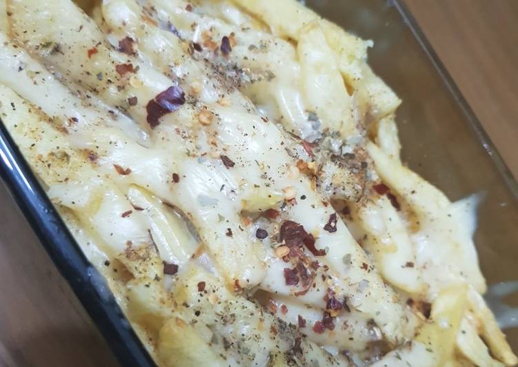 Recipe of Perfect Restaurant style cheese fries