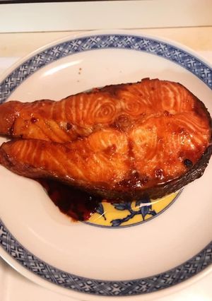 黑糖烤鮭魚 的食譜成品照片