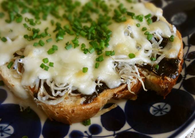 Extremely Delicious Miso & Jako Toast