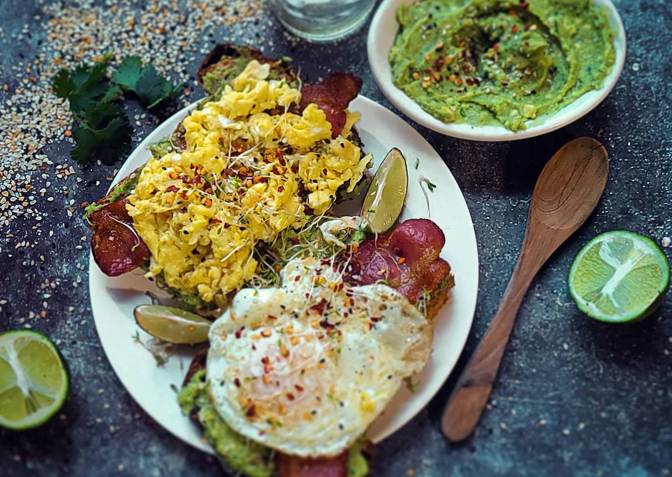 A quick avocado toast
