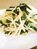 Chinese Chives Stir-Fry with Miso and Mayonnaise