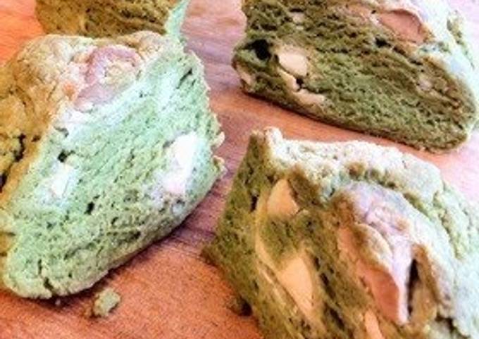 Pancake Mix Matcha Chocolate Scone Recipe