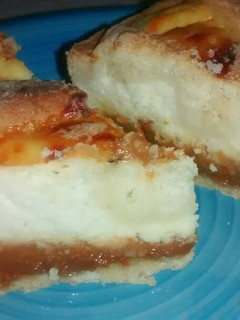 Una foto de Tarta de Ricota y Dulce de Leche