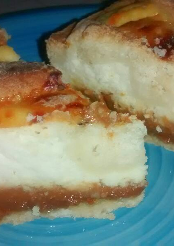 Una foto de Tarta de Ricota y Dulce de Leche
