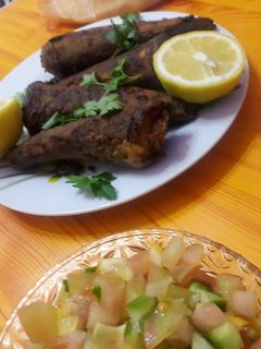 صورة لوصفة سمك مقلي