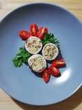 Calamari ripieni glutenfree 🦑🍅🌿🥚🍞😋