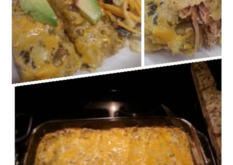 Recipe of Super Quick Homemade Pulled Pork Enchiladas