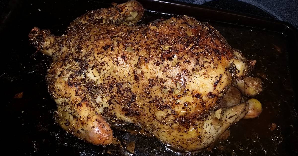 Rotisserie Style Dry Rub Chicken Recipe by Tyler Cook Cookpad