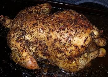 Easy Serving Recipe Rotisserie Style Dry Rub Chicken Most Delicious