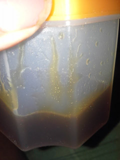 A picture of Orange sauce/glaze.