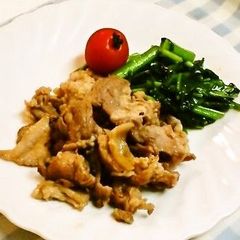 A picture of Great for Busy Days! Garlic Pork Soy Sauce Stir-Fry.