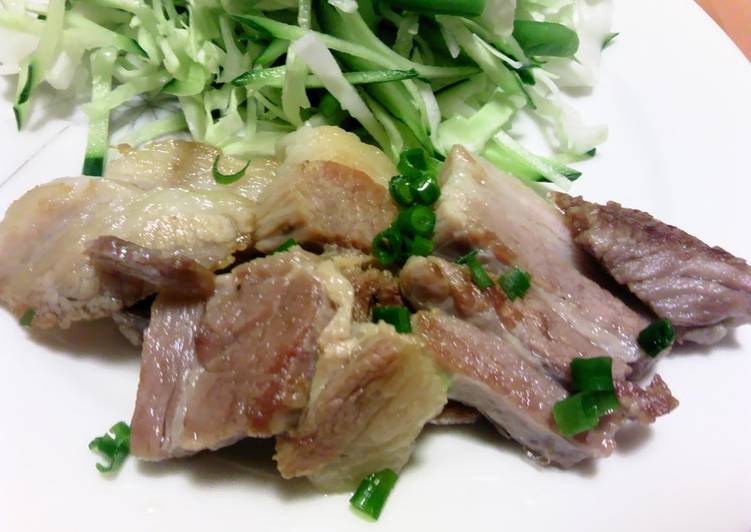 Recipe of Award-winning Suuchikaa, Okinawan Salted Pork