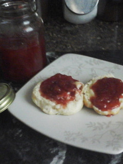 A picture of Microwave Fresh Strawberry Jam.