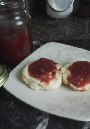 A picture of Microwave Fresh Strawberry Jam.