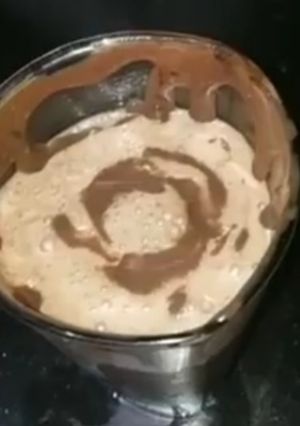 A picture of Chocolate lassi.