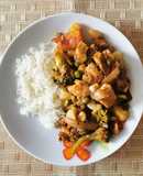 Saltado de Brócoli con Pollo