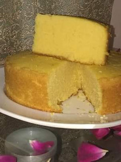 A picture of Tea cake 😋 without oven 😍.