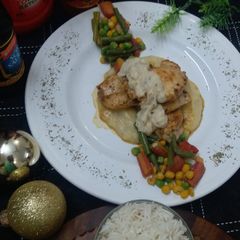 Chicken steak A picture of Chicken steak.