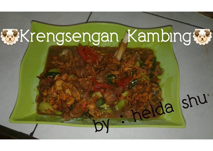 Resep 🐏Krengsengan Kambing🐏 yang Enak Banget