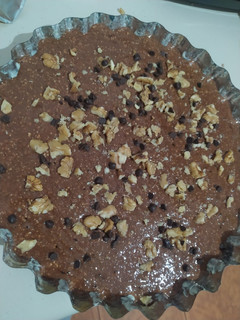 Una foto de Brownie saludable sin manteca ni chocolate