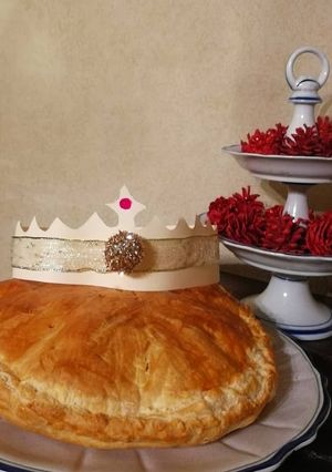 Une photo de Galette des rois aux zestes d'orange