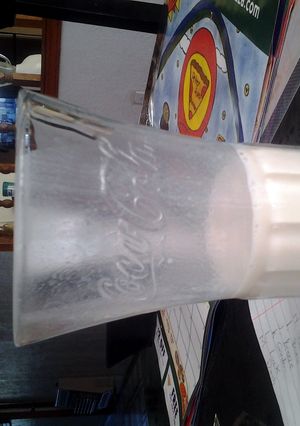 A picture of banana smoothie.