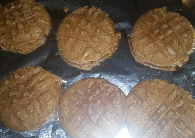 Steps to Prepare Super Quick Homemade Low carb peanut butter cookies – 2