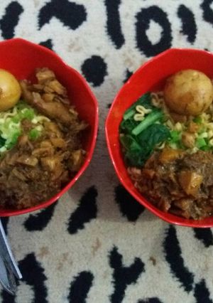 Foto resep Mie ayam komplit