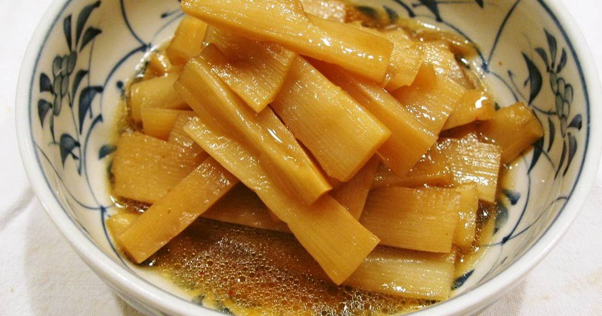 Spicy Pickled Bamboo Shoots