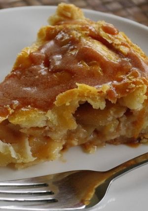 A picture of Salted Caramel Sauce for Homemade Desserts.