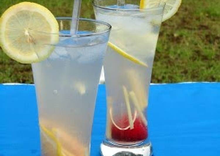 Recipe of Super Quick Homemade shocking ginger lemonade ice