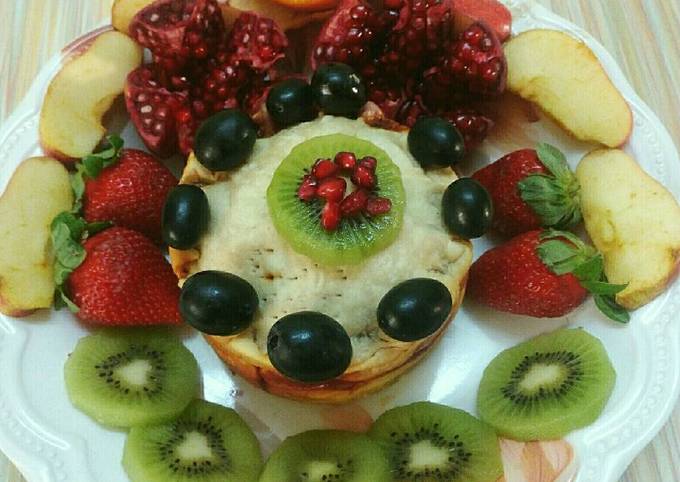 Mix fruits pie