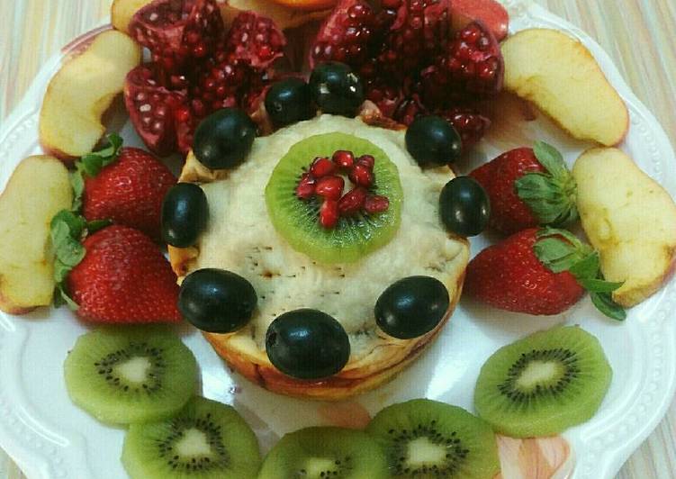 Recipe of Any-night-of-the-week Mix fruits pie