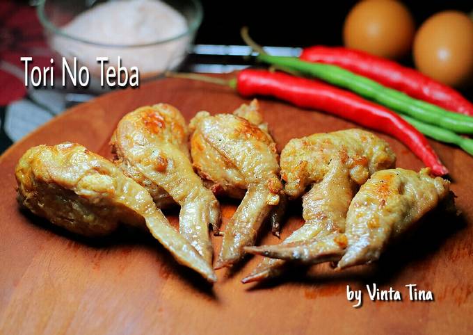 Ayam sayap tori no teba ala hokben #keto #debm