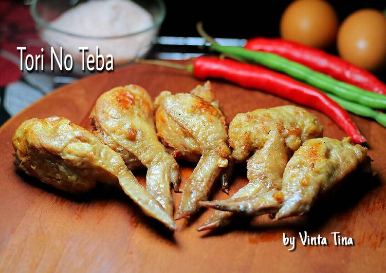 Langkah Mudah untuk Menyiapkan Ayam sayap tori no teba ala hokben #keto #debm Anti Gagal