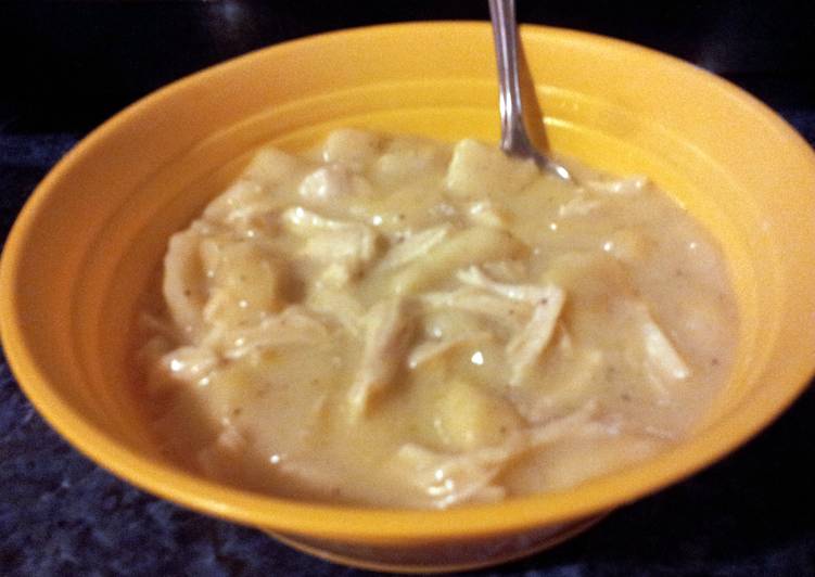 Simple Way to Make Tracy&#39;s Easy Chicken &amp; Dumplings in 24 Minutes for Family