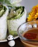 Gỏi Cuốn Chay Kiểu Hàn Quốc 🌼 Nước Chấm Kiểu Mỹ || Ăn Tết 2022 💝