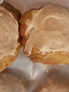 A picture of Frosted Rhubarb Cookies.