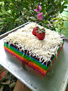 Foto resep Rainbow cake
