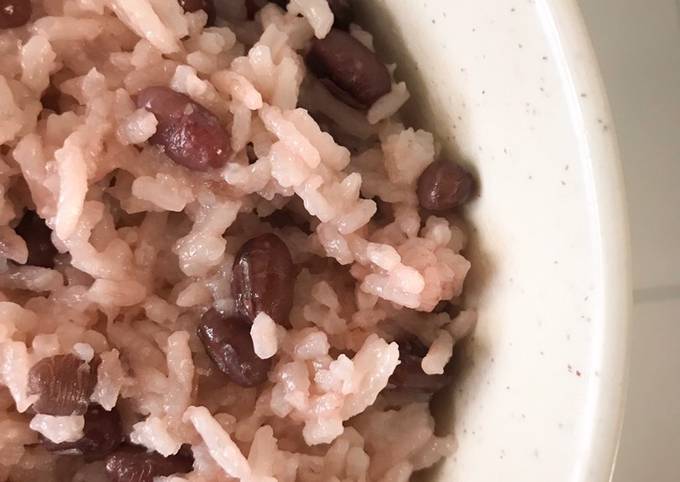 Sekihan | Nasi dan Kacang Merah ala Jepang foto resep utama