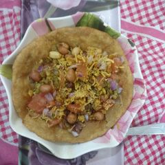 A picture of Wheat flour Raj Kachori.