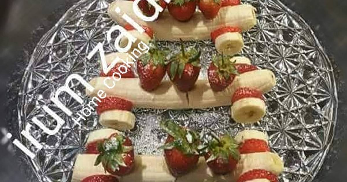 🍓🚗🍌Strawberry Banana Cars🍓🚗🍌 Recipe by Irum Zaidi Home Cooking Cookpad